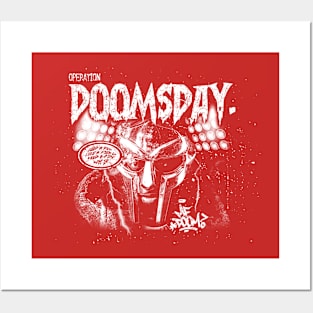 mf doom operation white Posters and Art